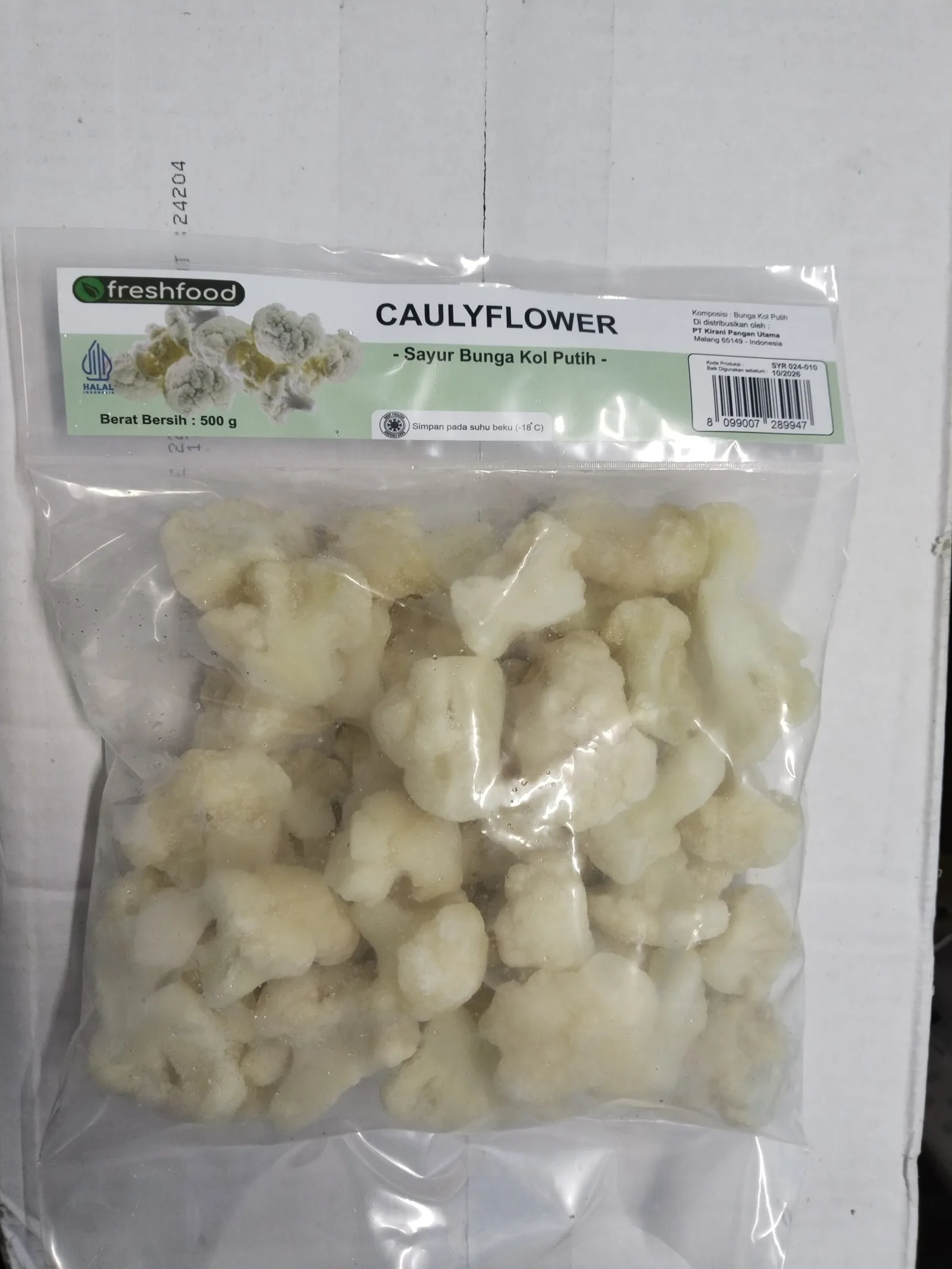 KK Cauliflower (Kembang Kol) 1 KG