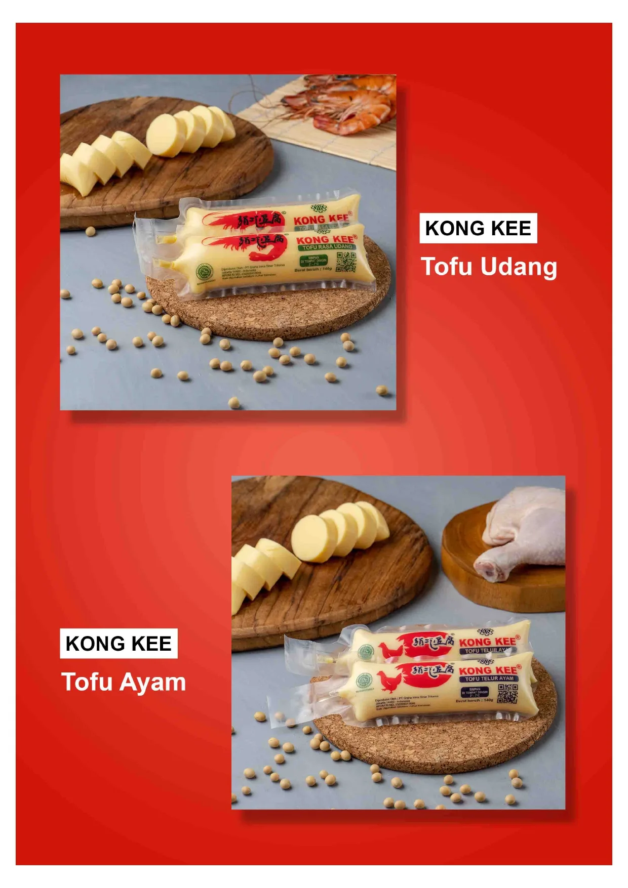 KK Tofu Rasa Ayam 140 GR