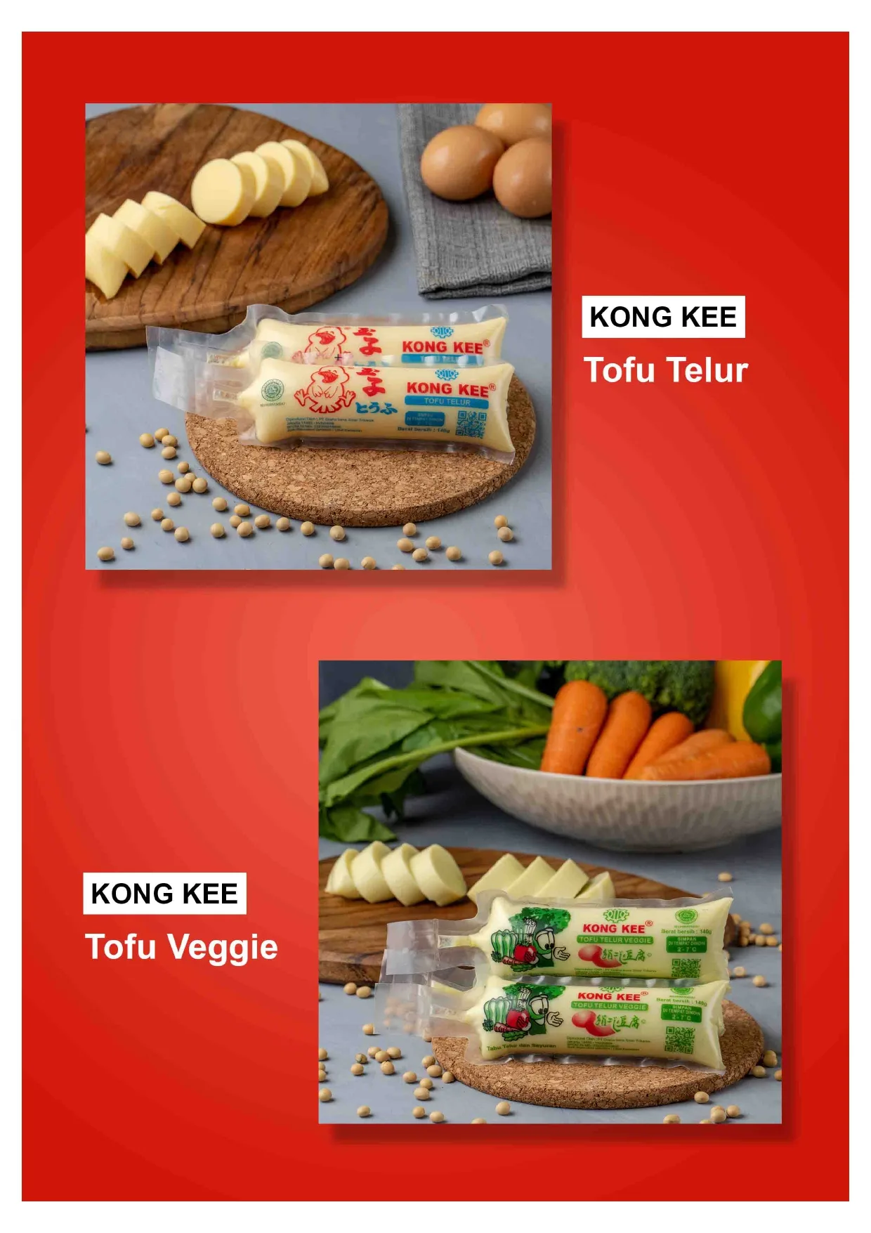 KK Tofu Vegetable 140 GR